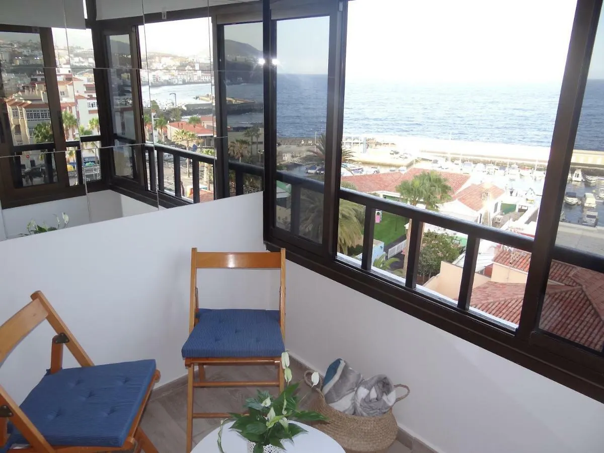Apartament Acogedor Estudio En Candelaria En Primera Linea De Mar