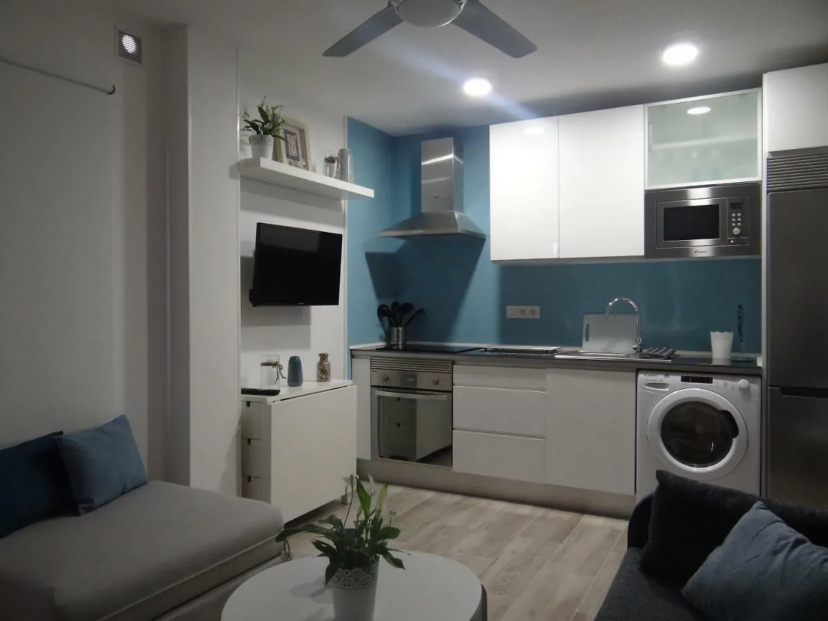 Acogedor Estudio En Candelaria En Primera Linea De Mar アパート