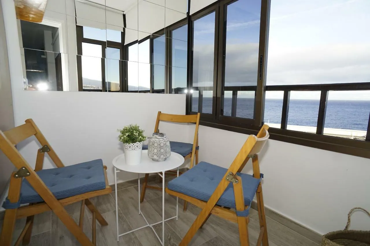アパート Acogedor Estudio En Candelaria En Primera Linea De Mar