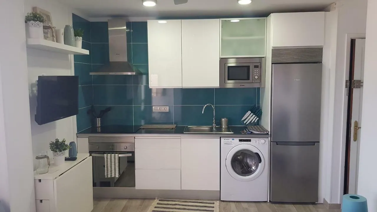 Acogedor Estudio En Candelaria En Primera Linea De Mar アパート